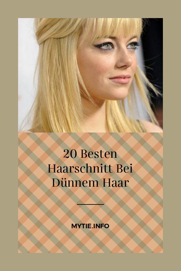 20 Besten Haarschnitt Bei Dünnem Haar